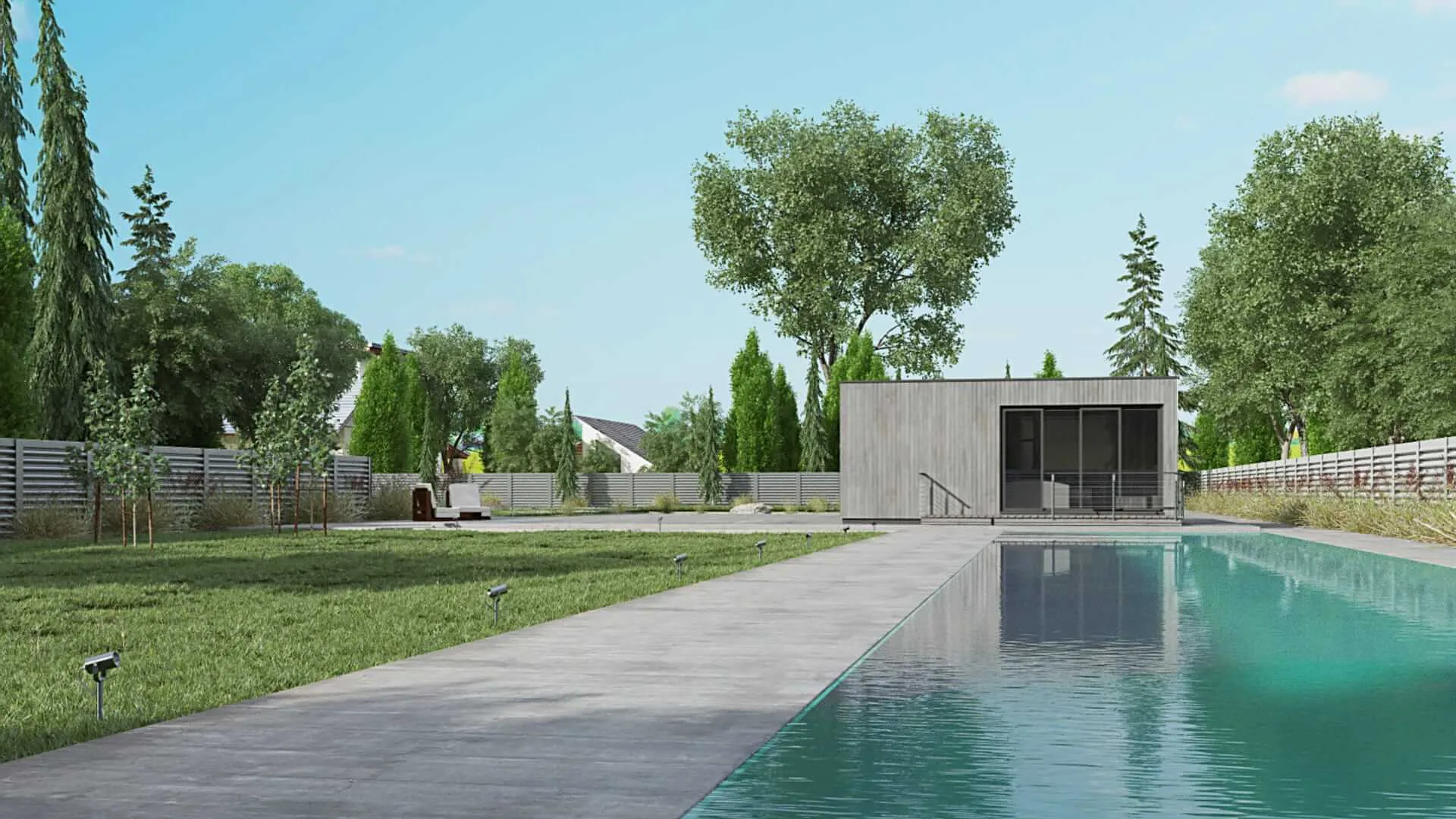 Studio de jardin 20m2 prestentation piscine