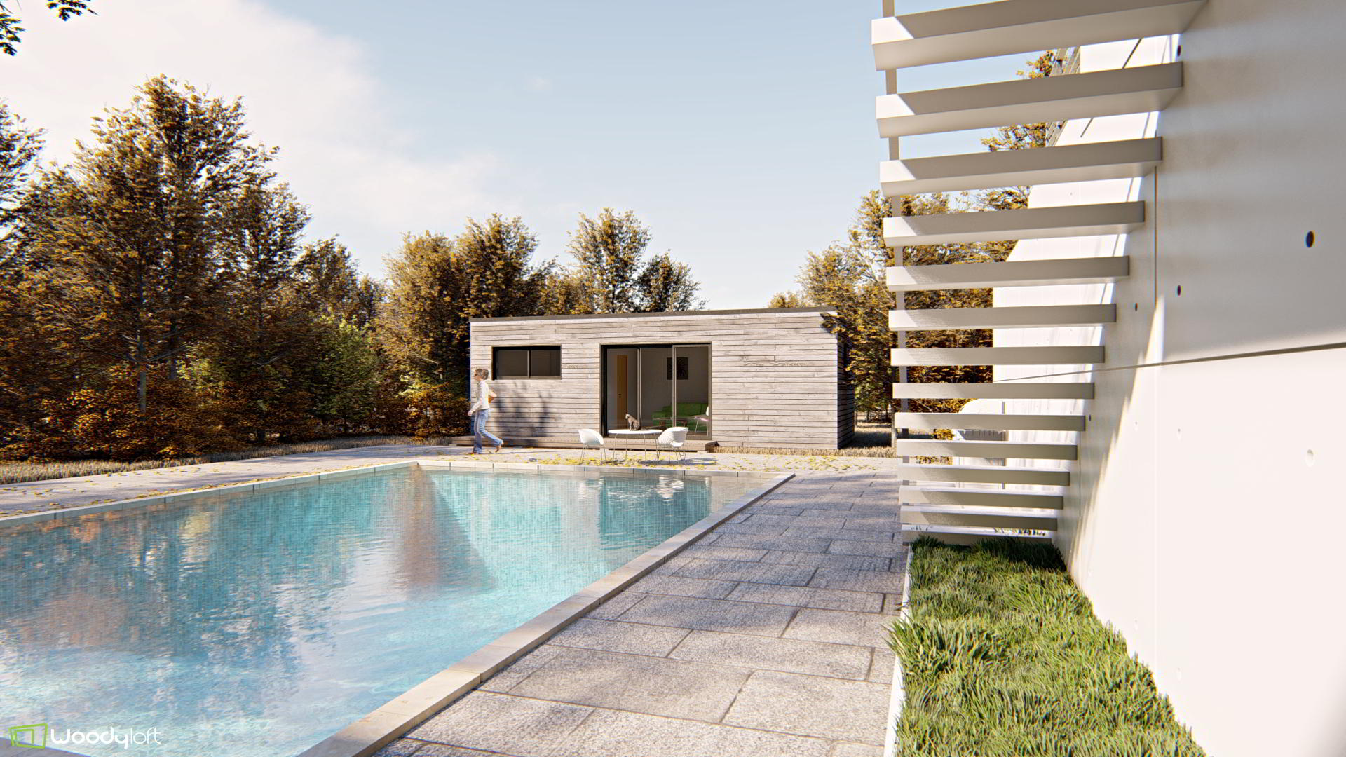 Pool house studio de jardin 35m2v2