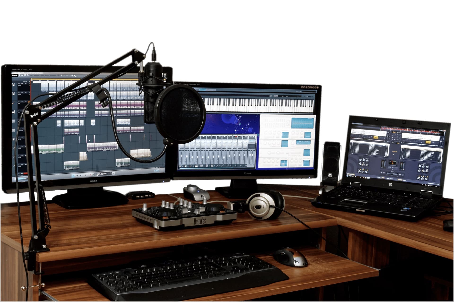 Créez un studio d'enregistrement pour musiciens dans notre modèle de 35 ou  50 m2